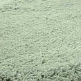 thumbnail image 5 of SAFAVIEH Harvey Solid Plush Shag Area Rug, Light Blue, 4' x 4' Round, 5 of 5