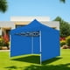 thumbnail image 4 of Ilios Innova | Toldo Plegable Azul 2x3 con Paredes Laterales, Impermeable y Resistente al Calor, Velcro de Ajuste, Ideal para Exterior., 4 of 9