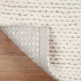thumbnail image 4 of Superior Aero Hand-Braided Wool Runner, 2’ 6" x 10', Off-White, 4 of 8