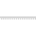 thumbnail image 4 of 8"H x 1"P x 90 5/8"L Elizabeth Architectural Grade PVC Dentil Block Trim, 4 of 10