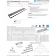 thumbnail image 3 of American Lighting ALC2-18-WH ALC2 Series 18.25 in. LED Dimmable Under Cabinet Light, White, 3 of 5