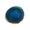 Lake blue, variant on Round Drink Rest Agate Stone Cup Mat Single Piece for Tabletop Placement on Desk, Coffee Table, or Tea Corner Use