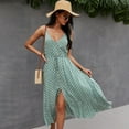 thumbnail image 1 of Summer Dresses for Women Maxi Dress Vest Dress Waist Slim Big Swing Skirt Temperament Commuter Skirt, 1 of 6