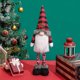 thumbnail image 5 of Cateissary Festival de muñecas sin rostro de Navidad Fiesta Oficina Comedor Bar Café Decoración Chimenea Sofá Gabinete Adorno de piernas Kits de decoración para fiestas Papá Noel, 5 of 6