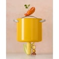 thumbnail image 6 of Caraway Stockpot - 12 Qt Ceramic Coated With - - Large Pot for Bigger Batches - Gray, 6 of 9