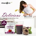 thumbnail image 6 of Peacock Max Superfood Beet Powder with Nitric Oxide, Green Tea, BCAA - 10.6 oz, 6 of 12