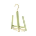 thumbnail image 3 of Hombre de colgilla de zapato Multipropósito multipropósito con clips Ratters de zapatería Sneakers Rack Organizador para balcón Interior Baño Inicio Verde, 3 of 8