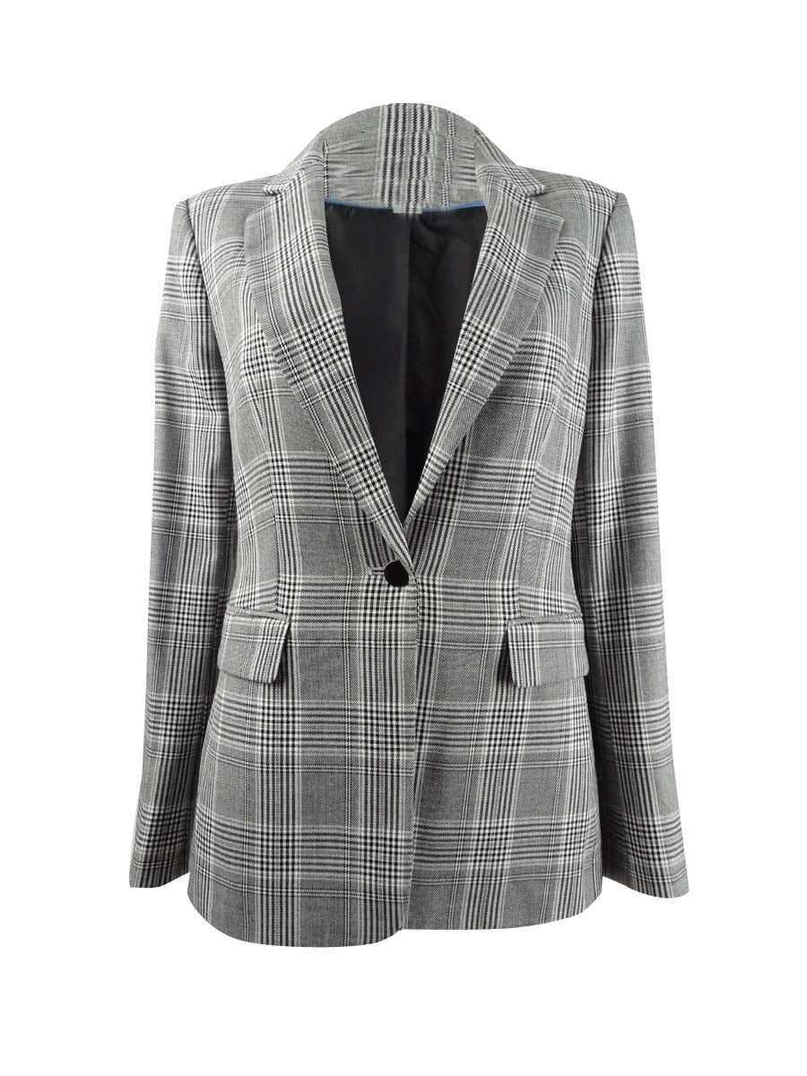 calvin klein one button blazer