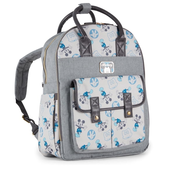 Mochila para pañales Disney, unisex, para viajes con Mickey Mouse