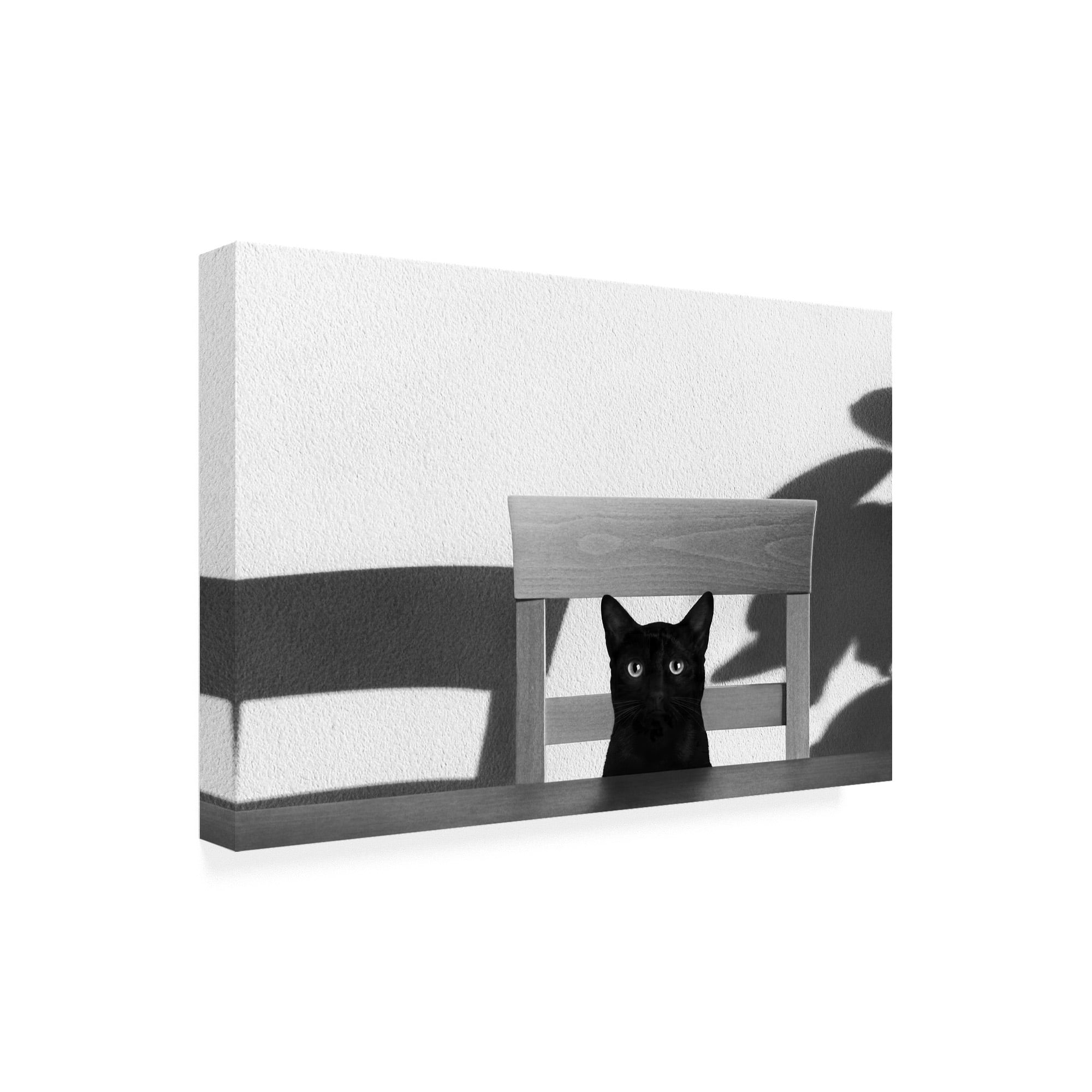 Trademark Fine Art 'Where Is My Coffee?' Canvas Art by Jon Bertell