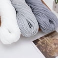 thumbnail image 2 of suxuMhao Yarn Bulk, 200g 1 roll, Hollow yarn, Ply Polypropylene Fiber, Normal Linear Density - Ideal for Hats, Gift Bag Handles, Rugs, Colorful & Anti-Pilling Craft Yarn,green, 2 of 4