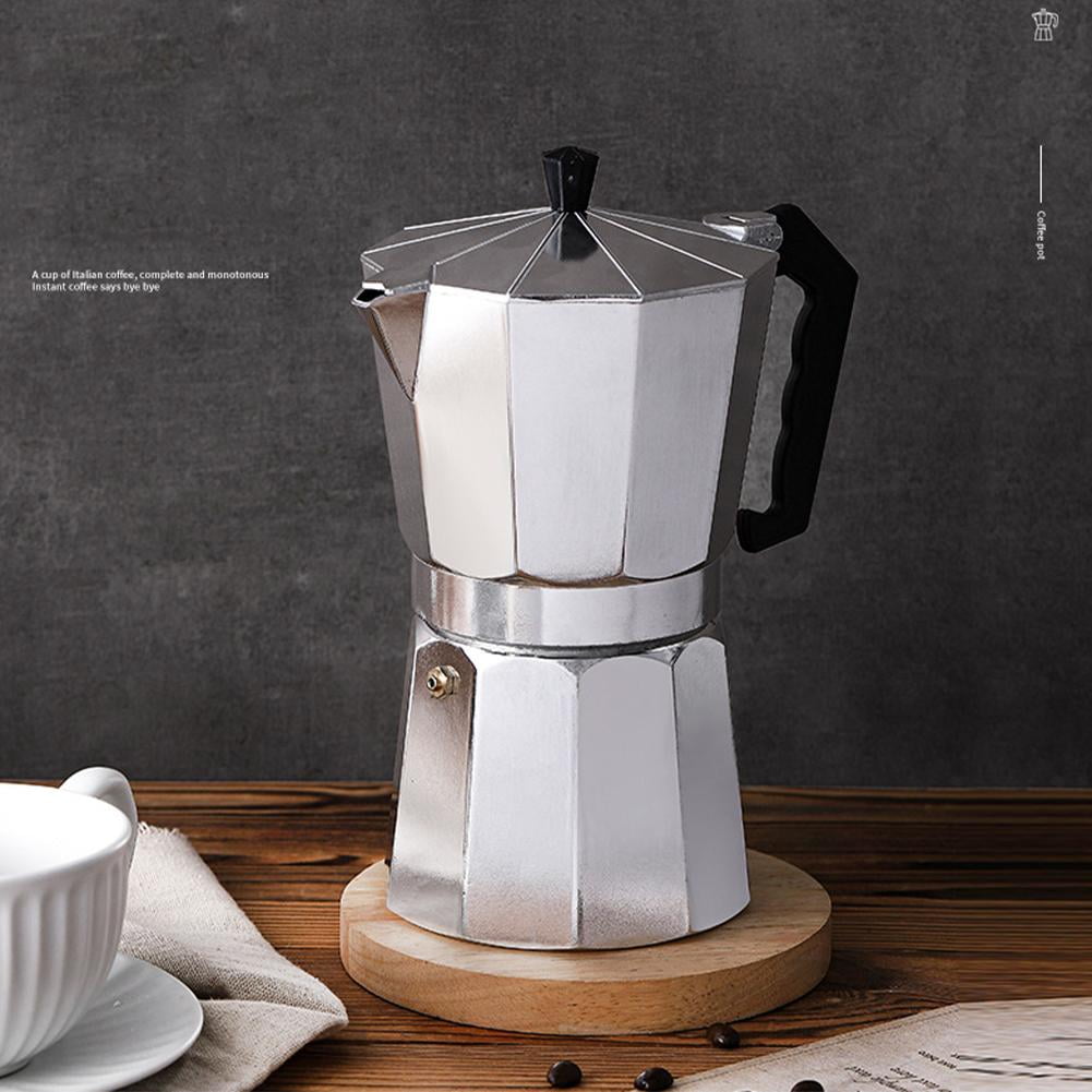 Biitfuu Electric Italian Coffee Pot Coffee Maker Transparent PP