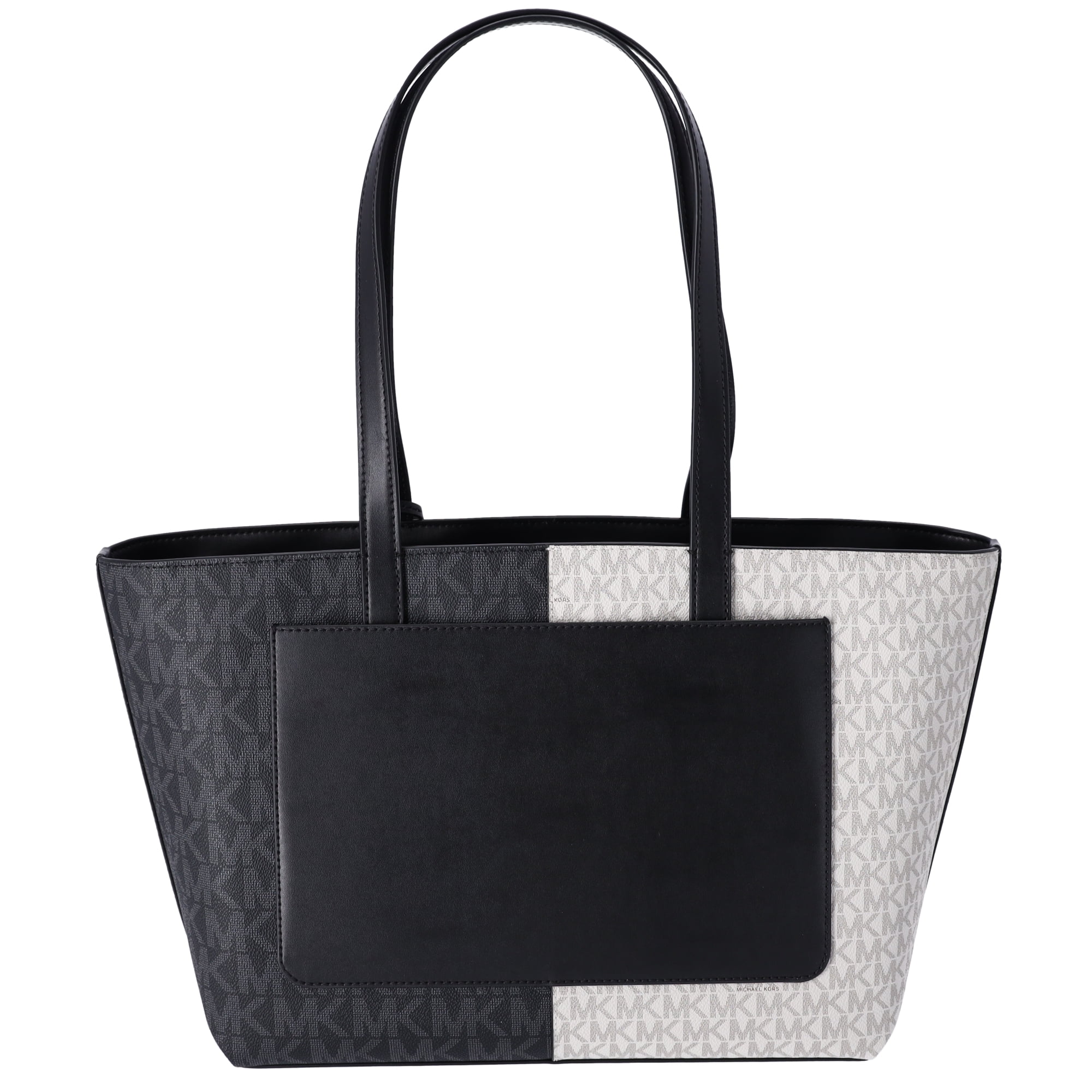 Michael Kors Jet Set Travel Medium Zip Top Tote Black Multi
