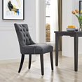thumbnail image 4 of Ergode Regent Tufted Fabric Dining Side Chair - Gray, 4 of 4