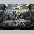 thumbnail image 6 of Pzuqiu Rainbow Heart Car Seat Covers 3 PCS, Car Seat Covers Full Set Polyester Fabric Breathable Full Surround for most Cars Truck Sedans, 6 of 10