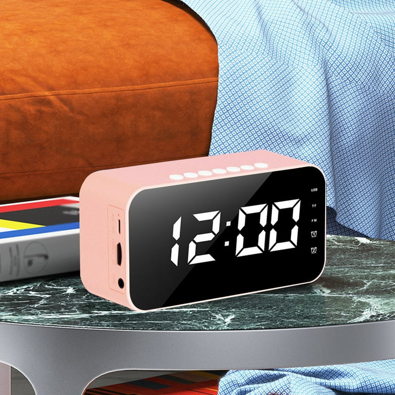 Bluetooth speaker hotsell with clock display