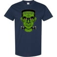 thumbnail image 3 of Inktastic Halloween Frankenstein Head T-Shirt, 3 of 5