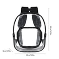 thumbnail image 3 of Meitianfacai Sac à Main Transparent Sac Transparent Portable Sac à Bandoulière à la Mode pour Femmes Sac de Rangement, 3 of 8