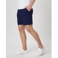 thumbnail image 3 of Hanes Originals Men's Cotton Shorts, 7" Athletic Navy 2XL, 3 of 8
