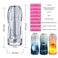 thumbnail image 4 of CENTEREL Male Masturbator Cup Soft Silicone Massager for Men Toys-Without Vibration, 4 of 7