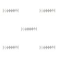 thumbnail image 1 of Ruiboury Versatile Sewing Gauge Tool for Accurate and Consistent Button Hole Markings Style A 5Set, 1 of 6