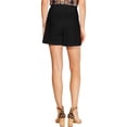 thumbnail image 2 of INC Womens Belted High Rise Shorts Black 14, 2 of 2