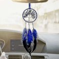 thumbnail image 2 of Dream Catcher Car Rearview Mirror Pendant Car Charm With Crystal Beads Tree of Life Small Dream Catcher Rearview Mirror Pendant Kids Room, 2 of 5