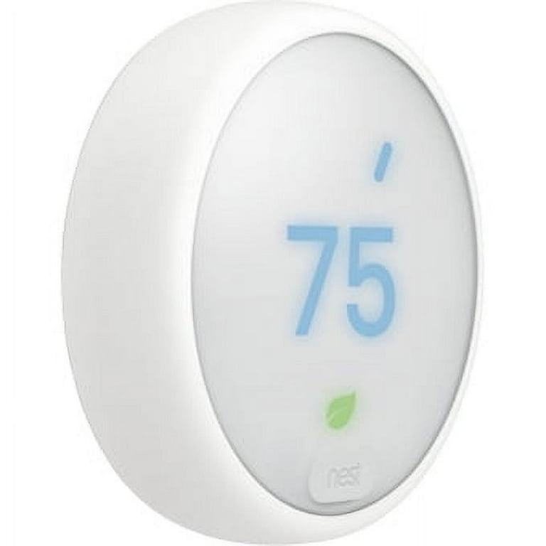 Google Nest Thermostat E, Energy Control Smart Thermostat, Frosted