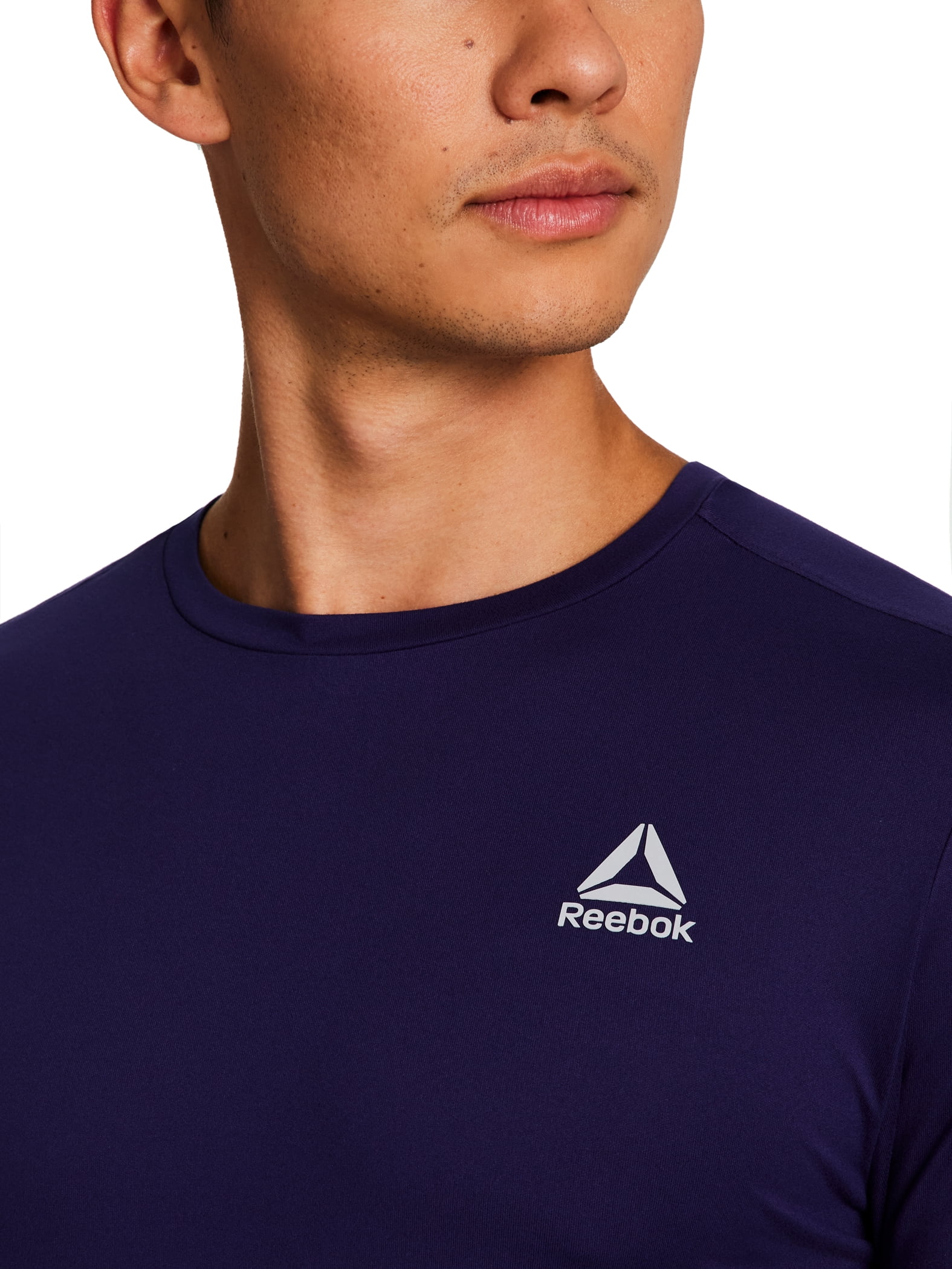 Reebok Men's and Big Men's Legacy Core Long Sleeve Tee Shirt, Sizes XS-5XL