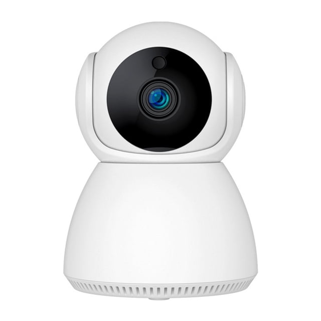 Cámara de seguridad inteligente 1080P WiFi Monitor remoto inalámbrico cámara de visión nocturna cámara de vigilancia interior enchufe estadounidense tarjeta de memoria 64G