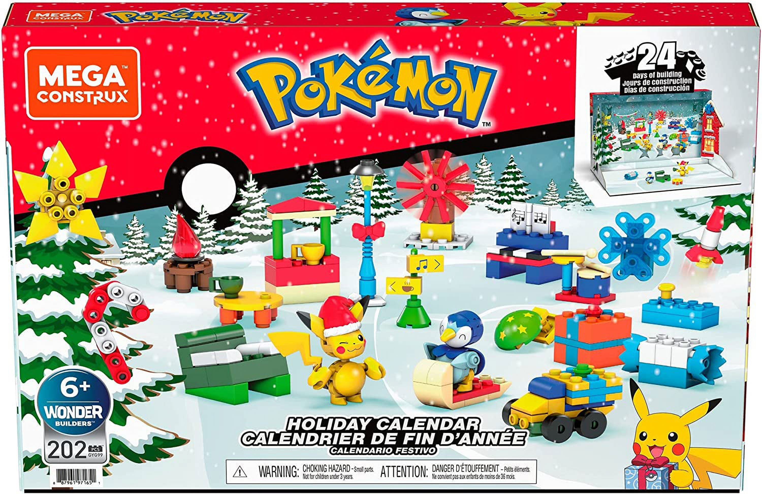 Mega Construx™ Pokémon™ Holiday Calendar - (GYG99)