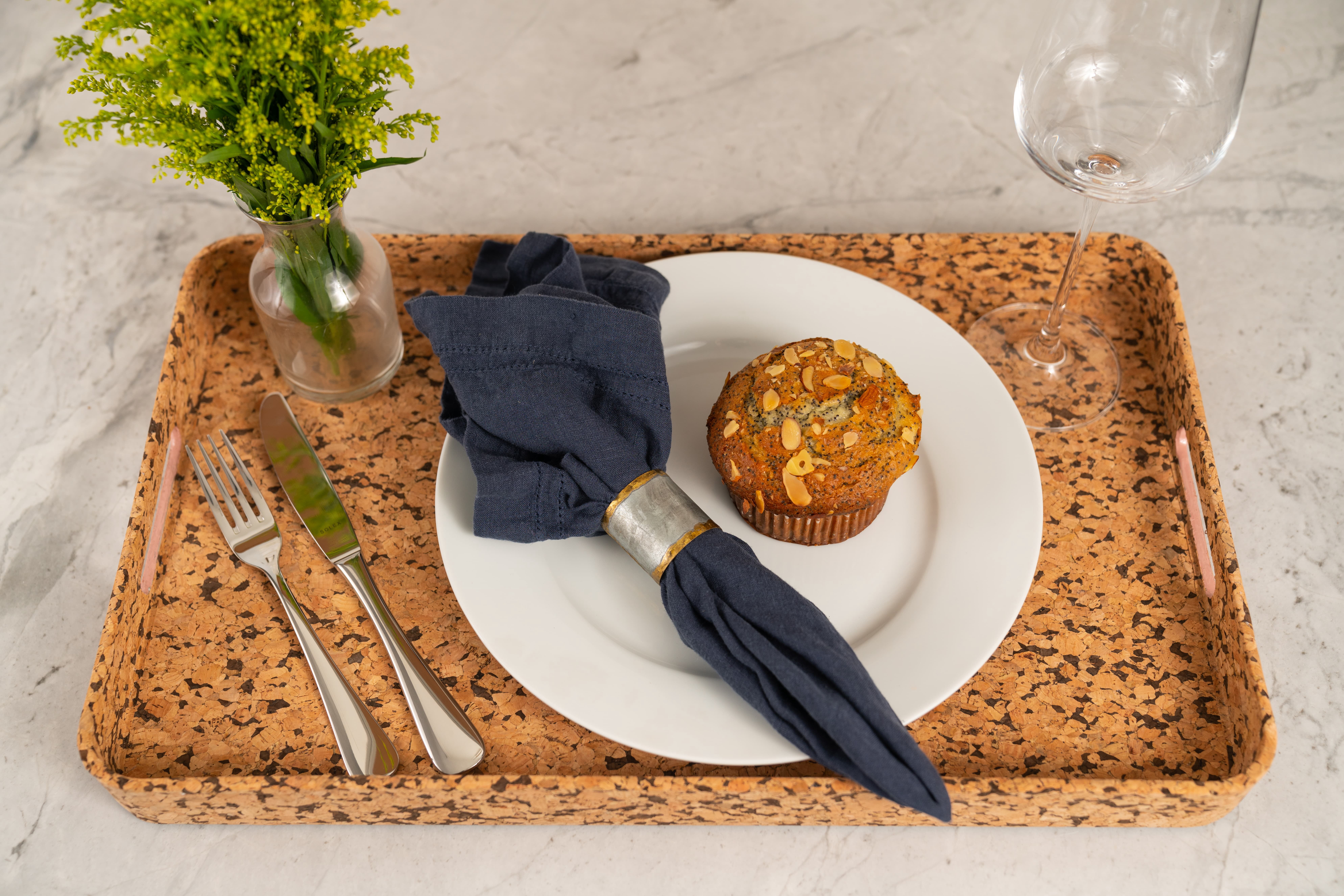 Rectangle Cork Serving Tray