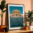 thumbnail image 3 of Supreme Court 02 - Washington District of Columbia Photography Black Framed Wall Art Print 12 x 18 inches, 3 of 8