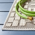 thumbnail image 3 of SAFAVIEH Global Hermite Bordered Indoor/Outdoor Area Rug, Beige/Light Beige, 8' x 10', 3 of 10