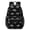 Dinosaur and Bone, variant on Dinosaur and Bone Black Pattern 17" School Backpacks for Teens,Waterproof Oxford Fabric,S-Shape Padded Straps for School,Travel,Hiking,Camping