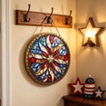 thumbnail image 4 of Miwamany Independence Day Decorations, Stained Acrylic Window Hanging -Geometric Suncatcher for Window Doors Home Decoration and Christmas, Mother's Day Father's Day Birthday Gifts, 4 of 6
