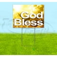 thumbnail image 1 of God Bless (18" x 24") Yard Sign, Includes Metal Step Stake, 1 of 6