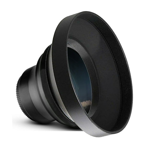 0.43x Objectif de Conversion Grand Angle Haute Définition pour Canon EOS M3 (Seulement pour les Objectifs avec Tailles de Filtre de 52, 55, 58 Ou 62mm)
