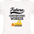 thumbnail image 4 of Inktastic Construction Worker Boys Future Boys Long Sleeve Baby Bodysuit, 4 of 5