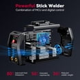 thumbnail image 4 of ARCCAPTAIN  Stick Welder 205Amp with Bluetooth App Control, Digital MCU for Stable Arc, 2-in-1 Stick & Lift TIG, 4 of 10