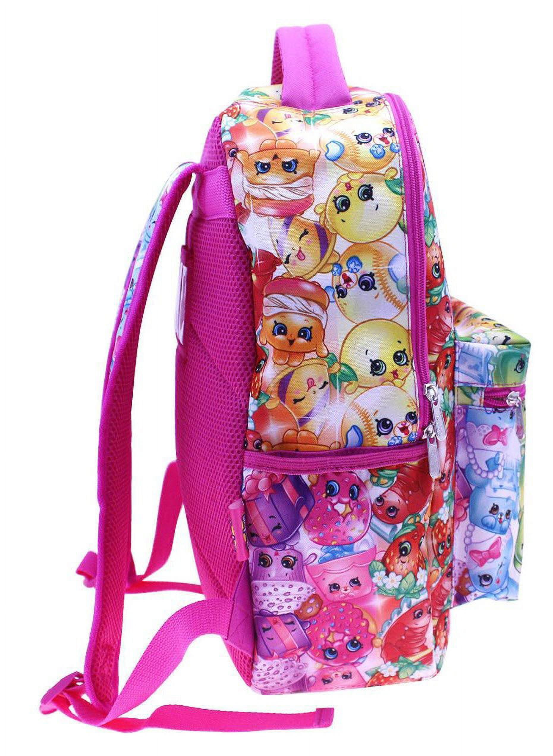 SHOPKINS 16" BACKPACK WITH ZIPPER CASE