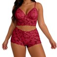 thumbnail image 5 of Pounoo Women's Loungewear Sets Sleeveless Top Elastic Waist Shorts Solid Two Piece Outfits Cozy Breathable Lightweight Sleepwear Gift, 5 of 9