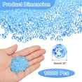 thumbnail image 2 of 10000Pcs Wedding Table Scatter Confetti Fake Crystals Acrylic Diamonds Rhinestones for Crafts(Light Blue, 3mm), 2 of 6