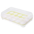 thumbnail image 5 of YSABOXY 15 Cells Refrigerator Egg Box Fresh-Keeping Box Plastic Food Storage ﻿ Box, 5 of 5
