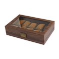 thumbnail image 2 of Caja organizadora para relojes Strade Fareast Limited madera estuche de exposición 10 ranuras 33x22x9cm, 2 of 8