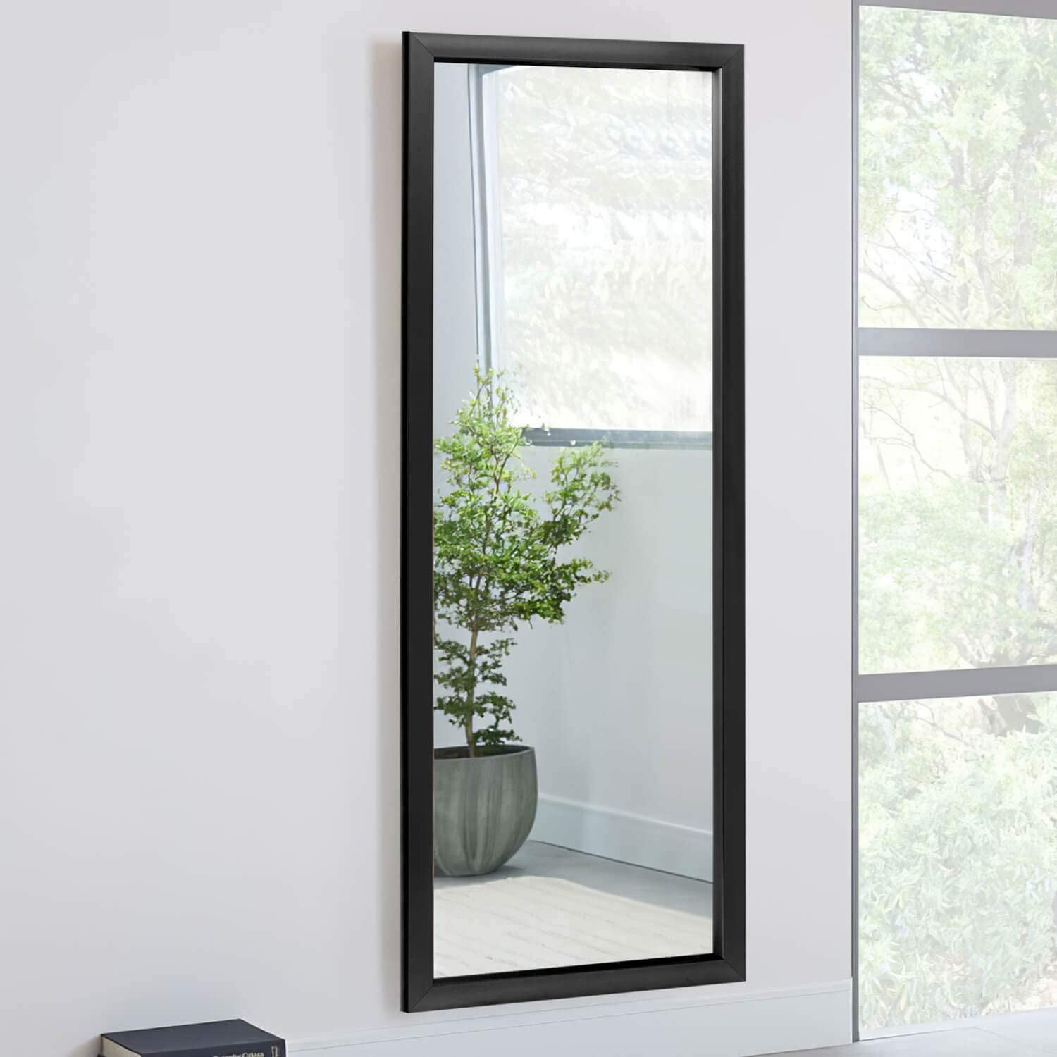 NeuType Full Length Door Mirror 43" x 16" Rectangle Wall Mirror Hanging
