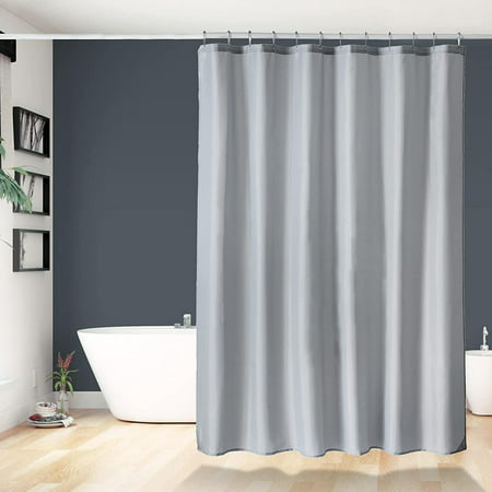 Fabric Shower Curtain Liner White, Cloth Shower Curtain Liner With Magnets
