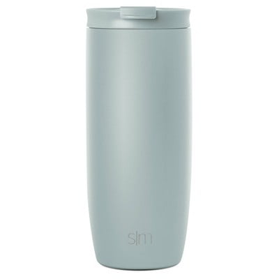 20oz Stainless Steel Travel Mug with Insulated Flip Lid Powder Coat