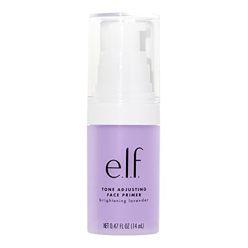 e.l.f. Brightening Lavender Face Primer, Face Makeup Primer For