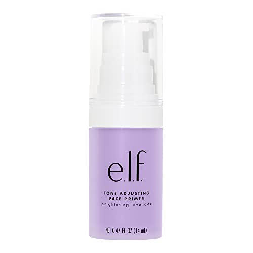 e.l.f. Brightening Lavender Face Primer, Face Makeup Primer For